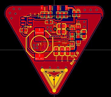 PCB-Layout einer Leiterplatte