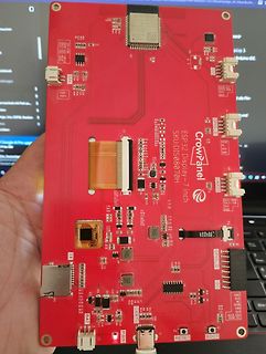 CrowPanel ESP32 Display 7-Inch Leiterplatte