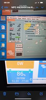 Screenshot eines Smartphone-Fotos von Software und Display