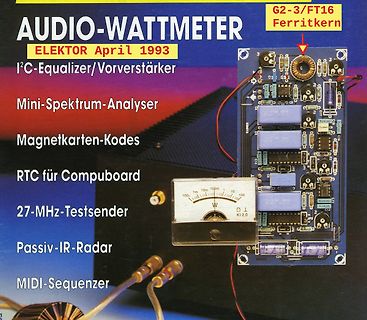 Elektronik-Projekte aus dem Elektor Magazin April 1993