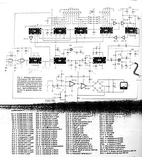 Schaltplan eines Elektronen-Emitters