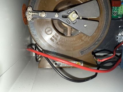 Transformator mit Typenbezeichnung