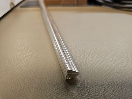 Metallprofil oder Aluminiumleiste