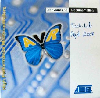 Cover einer Atmel AVR Dokumentation