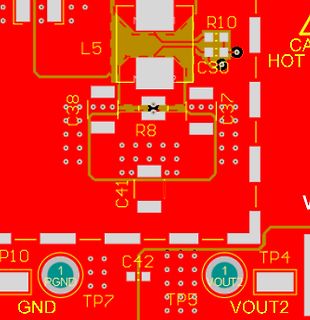 Ausschnitt eines PCB-Layouts