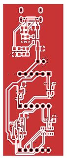Leiterplatten-Layout einer Platine
