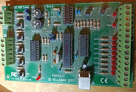 Velleman P8055-1 USB Experiment Interface Board