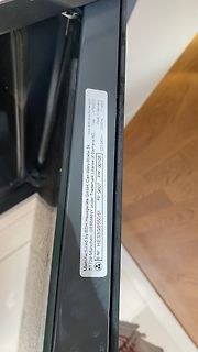 Typenschild eines Elektrogeräts