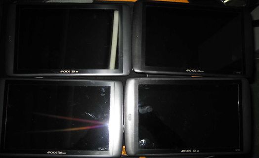 Vier Archos 10i Tablets
