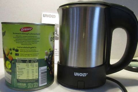 Dose Erasco und Unold Wasserkocher