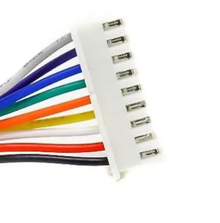 Bunter Flachbandkabel Stecker