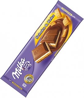 Milka Schoko & Keks Riegel