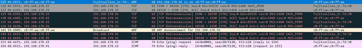 Wireshark Netzwerkprotokoll Analyse