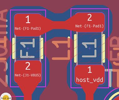 Ausschnitt eines PCB-Layouts