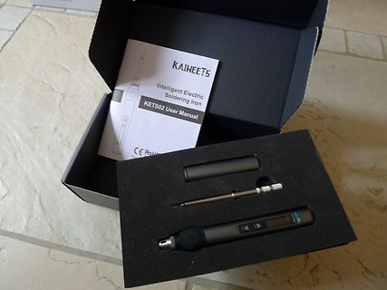 KAIWEETS KETS02 Lötkolben in der Verpackung