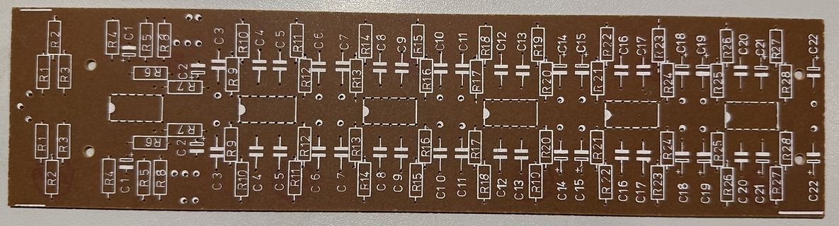 Leiterplatten-Layout ohne Bestückung