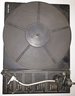 Plattenspieler von oben