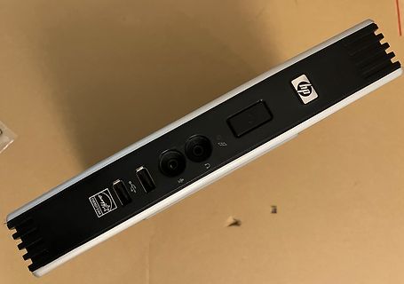 Rückseite eines HP Mini-PCs