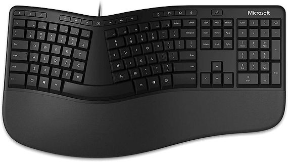 Ergonomische Microsoft Tastatur