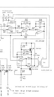 Schaltplan einer Elektronikschaltung
