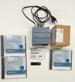 Siemens SIMATIC STEP 7 und WinCC Software-CDs und Netzteil