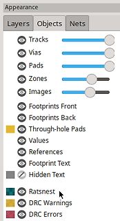 Layer-Eigenschaften in einer PCB-Design-Software