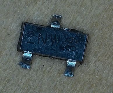 Elektronisches Bauteil SOT-23 Gehäuse