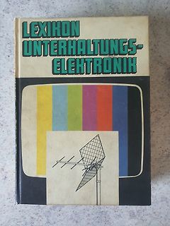 Buchcover Lexikon Unterhaltungselektronik
