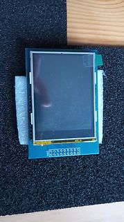 LCD-Display Modul auf Leiterplatte