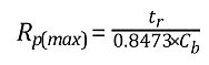 Mathematische Formel für maximale Transitfrequenz