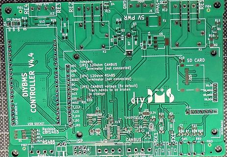 DIY BMS Controller Leiterplatte