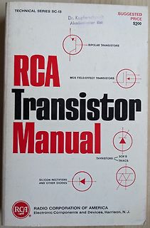 Cover des RCA Transistor Manuals