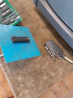 Leiterplatte mit ICs und Steckverbindern