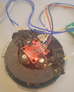 SparkFun Hall Effect Sensor Modul mit Verkabelung
