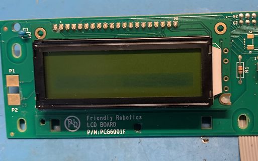 Friendly Robotics LCD Board mit Display