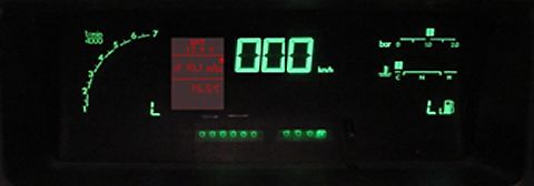 Digitales Fahrzeug-Instrumentenpanel