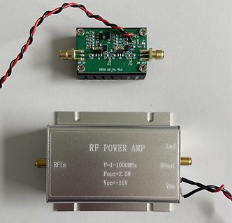 RF-Leistungsverstärker Platine und Gehäuse