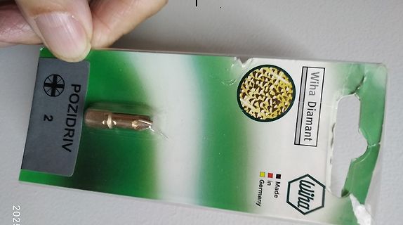 Wiha Diamant Pozidriv 2 Bit