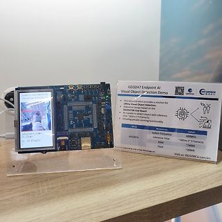 GD32H7 Endpoint AI Visual Object Detection Demo Aufbau
