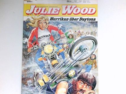 Comic-Cover Julie Wood Hurrikan über Daytona