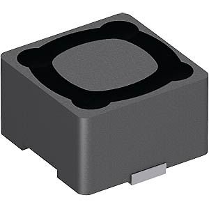 Elektronikbauteil, vermutlich ein Elektrolytkondensator