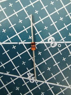 Diode auf Schneidematte