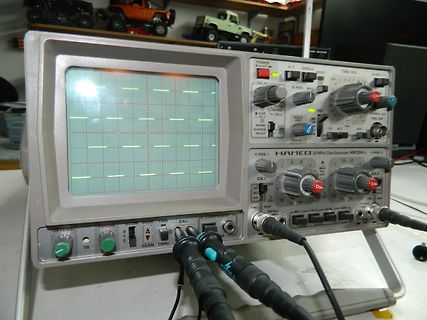 Hameb 20MHz Oszilloskop mit Tastköpfen