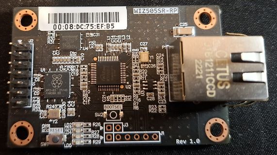Raspberry Pi Pico W Leiterplatte mit USB-Anschluss