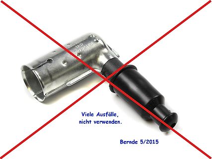Elektronisches Bauteil mit Warnmarkierung
