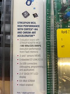 STM32F429 Evaluation Board Details