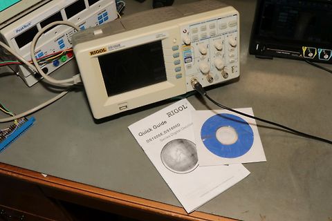 Rigol DS1052E Oszilloskop mit Handbuch und CD