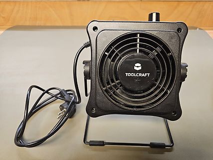 Toolcraft Lüfter mit Netzteil