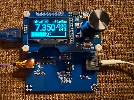 PicoRX V1.0 Funkempfänger mit LCD-Display