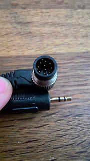 Adapter von DIN-Stecker auf Klinkenstecker